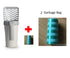 cat litter storage box with shovel and two garbage bags for easy cleaning and litter management.