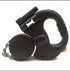 retractable dog leash for small dogs with flashlight feature and easy grip handle