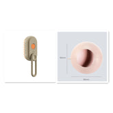 Cat Steam Brush Steamy Dog Brush - 3 In 1 Electric Grooming design showcasing dimensions and ergonomics.