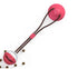 suction cup pet toys featuring a pink suction cup and an interactive dog ball for fun playtime.