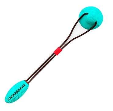 Suction cup pet toys with a durable interactive design for dogs, made of safe material and equipped with a strong suction feature.