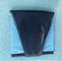 Foldable dog swimming pool in a blue and black design, showcasing its portable and durable features.