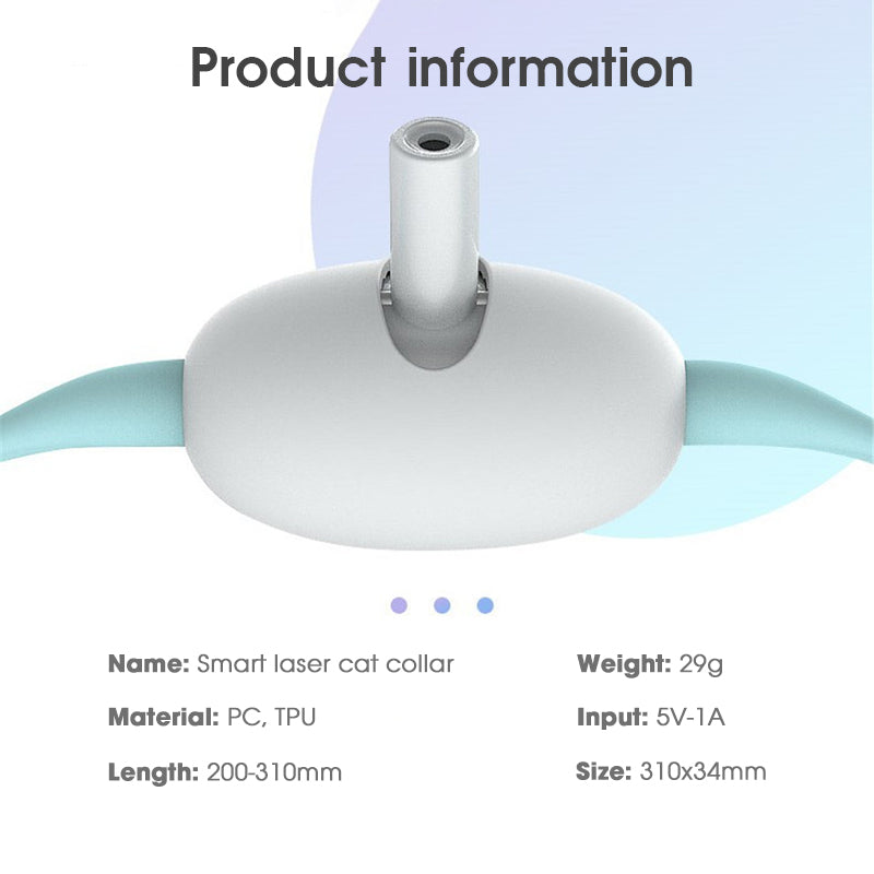 automatic cat toy with laser product information and specifications.