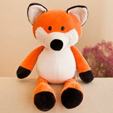 Cute orange fox plush toy perfect for cuddling and safari adventure plush toys collection.