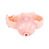 Automatic cat toy with laser in a cute pink design, perfect for keeping cats entertained and active.